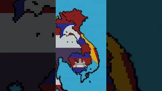 Medium Scale South East Asia ASEAN southeastasia asean maps flags minecraft [upl. by Asiluy]