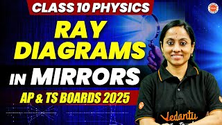 Ray Diagrams in Mirrors  Class 10 Physics  Physical Science  AP amp TS SSC 2025  KRD Madam [upl. by Aden]