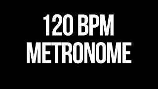 Metronome 120 BPM [upl. by Llehcear984]