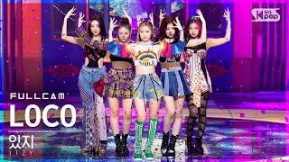 안방1열 직캠4K 있지 LOCO 풀캠 ITZY Full Cam│SBS Inkigayo20210926 [upl. by Notsob]