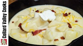 10 Minute Potato Soup  Old Fashioned Potato Soup Recipe from Scratch [upl. by Kallick]