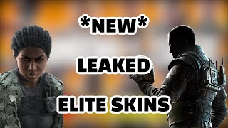 LEAK NEW VIGIL ELITE AND MELUSI ELITE SKINS  Rainbow Six Siege [upl. by Kissiah]