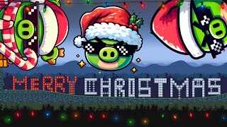 MERRY CHRISTMAS from Awesome Gameplays  Bad Piggies Inventions [upl. by Auos690]