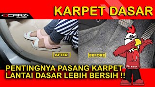 PENTINGNYA PASANG KARPET DASAR LANTAI MOBIL JADI ANTI AIR [upl. by Katz]