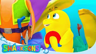 Recycling Plant Magnet  The Sharksons  Songs for Kids  Nursery Rhymes amp Kids Songs [upl. by Leizar]