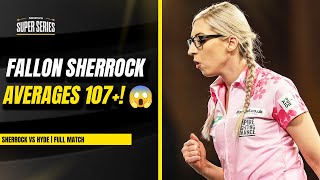 FALLON SHERROCK GOES CRAZY 🔥  Full Match 107 Average [upl. by Ferrel]