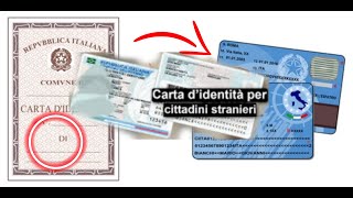 la carta di identità i cittadini stranieri comunitari extracomunitari documenti necessari [upl. by Sedicla]