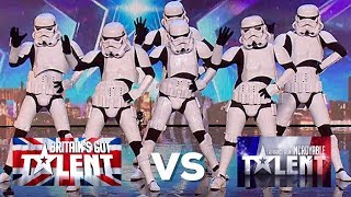 Britains Got Talents Boogie Storm their way to France Has Got Talent [upl. by Aizirtap]