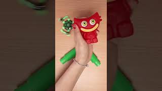 Transformable Fidget Spinner  Huggy Wuggy Poppy Playtime Squeeze Toy  Pop Tube shorts [upl. by Adnertal171]