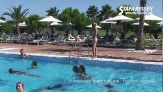 STAFA REISEN Hotelvideo Robinson Quinta da Ria Algarve [upl. by Adnawal]