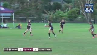 U16 Div 1 MOTR Highlights  Major Semi Final  Wentworthville United v Hills Bulls [upl. by Redmond278]