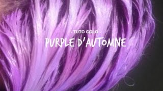 TUTO COLO l Purple dAutomne [upl. by Isobel110]