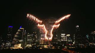 Longhorn flying over Austin to celebrate SEC membership [upl. by Aicilehp]