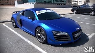 Audi R8 GT Satin Chrome Blue  Onboard Ride and Sounds [upl. by Behm409]