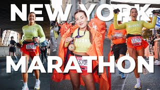 NEW YORK CITY MARATHON VLOG [upl. by Darwen262]