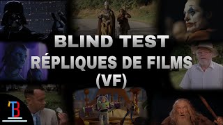 BLIND TEST RÉPLIQUES  SCÈNES DE FILMS VF DE 72 EXTRAITS [upl. by Hofstetter128]