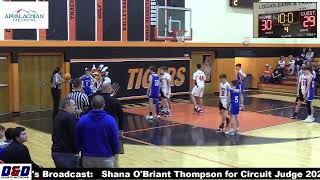 Middle School Basketball Chapmanville Middle vs Shelby Valley JV [upl. by Areht]