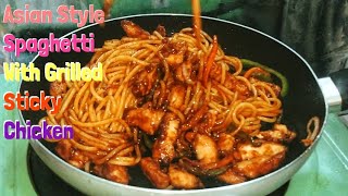 Stir Fry Spaghetti Chinese Style • Way Easier and Tastier Than Chow Mein [upl. by Adieren]