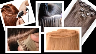 5 TIPOS DE EXTENSIONES PARA CABELLO  PROS Y CONTRAS [upl. by Otrebliw]