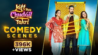 Jatt Nu Chudail Takkri Comedy Scenes  Gippy Grewal  Sargun Mehta  Chaupal  Latest Punjabi Movies [upl. by Trinl]