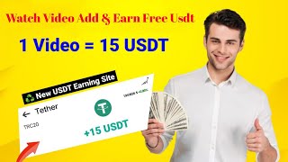 Watch Ads and earn free usdt  Usdt Earning Site  Usdt Free App  New Usdt Earning App2024 [upl. by Reina814]