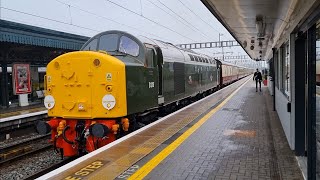 LSL BR Class 40 40013 D213 Andania Passing Didcot parkway With 1Z27 Northampton to Kingswear [upl. by Gordy489]