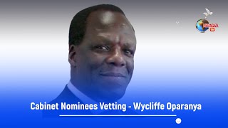 LIVECABINET NOMINEES VETTING  COUNTY HALL [upl. by Joses718]