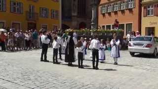 Kindertanzgruppe Schwäbisch Gmünd  Auf der Jagd  Dinkelsbühl 2014 [upl. by Ashby]