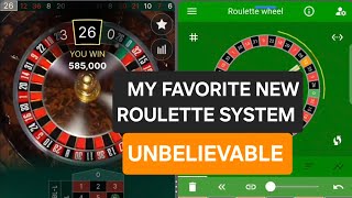 1 BEST NEW ROULETTE SYSTEM IS UNBELIEVABLE 🔥 🔥 🔥 🔥 🔥 🔥 [upl. by Artemahs109]