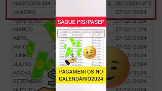 DATAS DE SAQUE PISPASEP 2022 CALENDÁRIO 2024 [upl. by Sama]