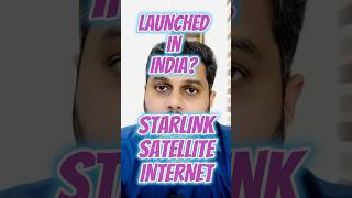 Starlink Satellite Internet In India internet broadband starlink starlinkinternet [upl. by Luben]