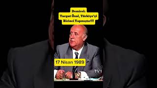 Turgut Özal Türkiyeyi Birinci Yapmıştır [upl. by Niknar]