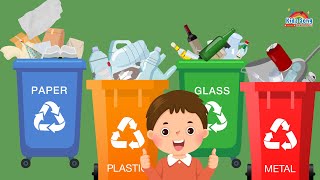 Recycle Reuse Reduce  Fun Kids Song About the Environment [upl. by Suolkcin]