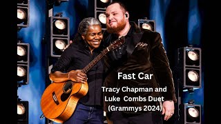 Tracy Chapman and Luke Combs Duet Grammys 2024  Fast Car [upl. by Annaig]