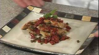 Chicken with Capers and Sun Dried Tomatoes [upl. by Nedarb527]