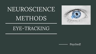 EyeTracking Explained  Neuroscience Methods 101 [upl. by Palua]