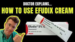 HOW TO USE EFUDIX 5 CREAM 5FU  Efudex  5fluorouracil  PLUS SIDE EFFECTS [upl. by Hennessey]