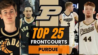 Top 25 Frontcourts In College Basketball Purdue Boilermakers [upl. by Aran162]