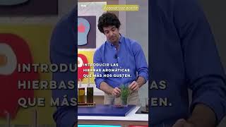 ¿Aceite aromatizado en casa en un solo día 🫒 ComoSapiens RTVECocina ShortsRTVE [upl. by Saunderson596]