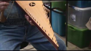 Bowed Psaltery First Lesson Part 1 [upl. by Beutler]