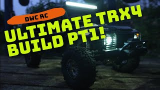 ULTIMATE TRX4 DEFENDER BUILD PART 1 [upl. by Trinl458]