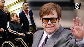 Sir Elton John left with limited vision in one eye after battling a severe infection [upl. by Anec]