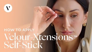 How to Apply VelourXtensions™ SelfStick Lash Clusters [upl. by Harraf]