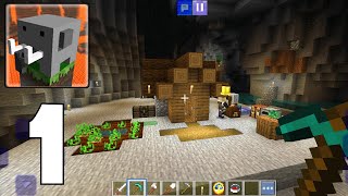 Craftsman Building Craft NEW UPDATE  MINECRAFT PRO Survival Gameplay Part 1 VILLAGE EXPLORING [upl. by Leimad]