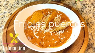 FRIJOLES PUERCOS DELICIOSOS [upl. by Einahets]