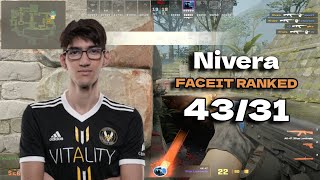 EXVALORANT Nivera 4331 plays FACEIT Ranked Ancient Mar 14 2024  CS2 POV [upl. by Uttica279]