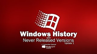 Windows History with Never Released Versions Update 1 [upl. by Tihor]