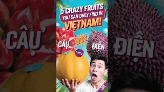 You can only in Vietnam  rare fruits onlyvietnam frutarian exoticfoods 1millionviews [upl. by Adnalram912]