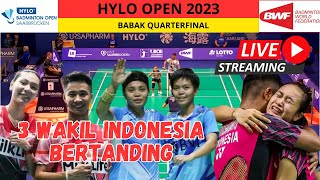 BADMINTON HYLO OPEN 2023  QUARTERFINAL  LIVESCORE ALL COURT [upl. by Barby]