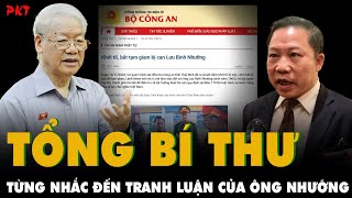 TỔNG BÍ THƯ từng nói gì về PHÁT NGÔN của ông Lưu Bình Nhưỡng vụ con số VI PHẠM KHỦNG KHIẾP  PKT [upl. by Toni]